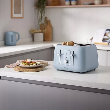 Тостер Kenwood TFP09.000BL, сріблястий/сірий, 1800 Вт