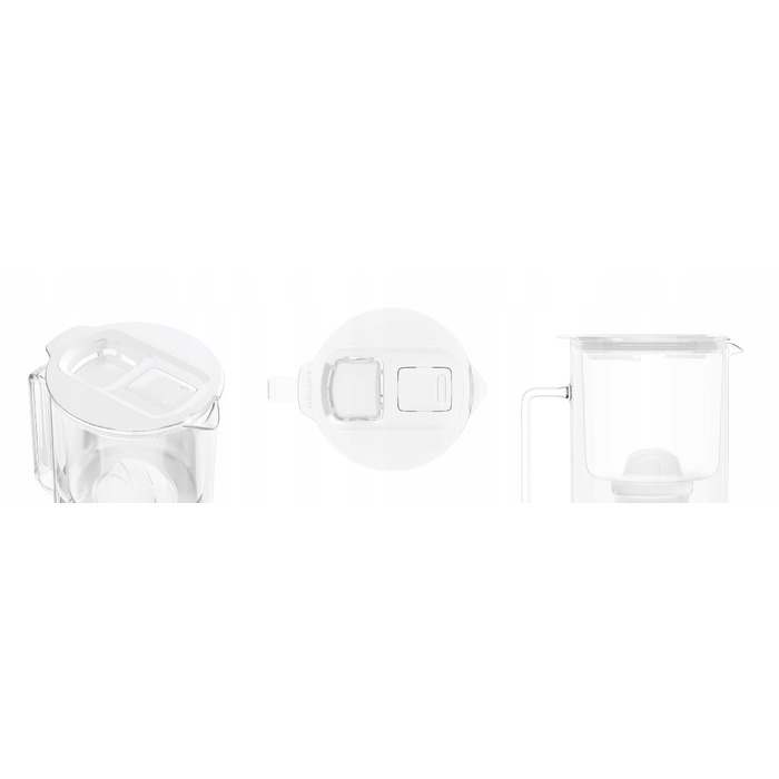 Скляний фільтр-віддін Wessper D4 Borosilicate Mini FF WH з фільтром