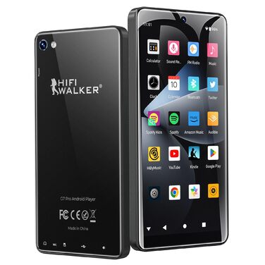 MP3 плеєр HIFI WALKER G7 Pro Android 13, 32GB, Bluetooth 5.0, WiFi, 5.2