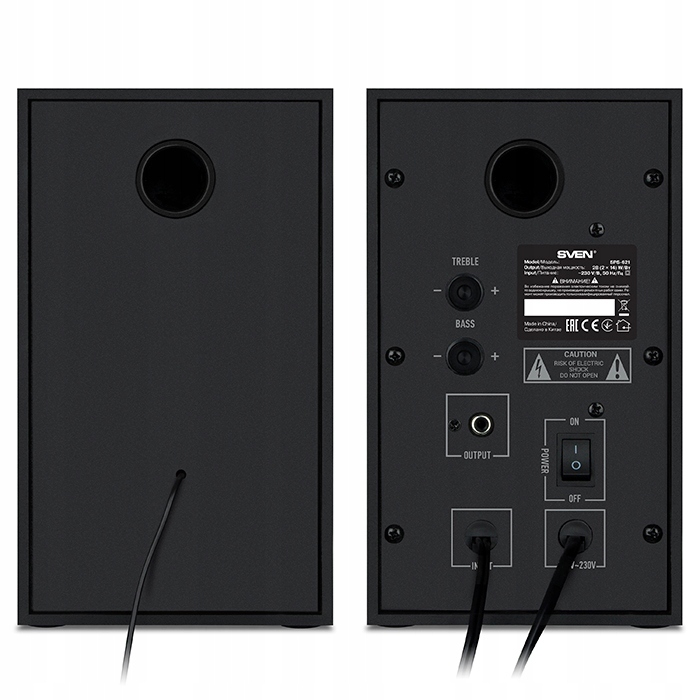 Акустична система SVEN SPS-621 2.0 Bluetooth, 28 Вт