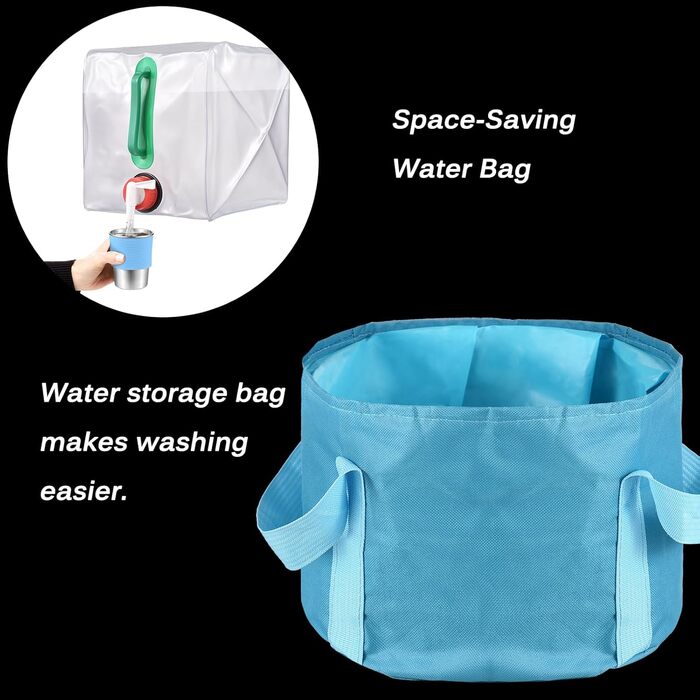 Набір посуду для кемпінгу Lixada: каструля, плитка, столові прилади (2-3 особи), для пікніків та BBQ