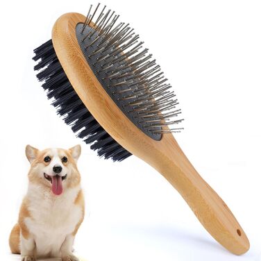 Щітка для собак та котів: для довгої та короткої шерсті, подвійна щітка, м'яка щітка для цуценят, собак та котів