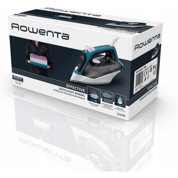 Парова праска Rowenta DXI550 Autosteam, 2200 Вт