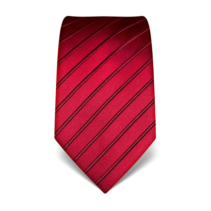 Краватка чоловіча Vincenzo Boretti, шовк, бордовий, в смужку, 8 см, для костюма та сорочки, діловий стиль, весілля