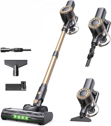 Бездротовий акумуляторний пилосос Lubluelu: легкий, тихий, з LED-дисплеєм, потужний, для дому та авто