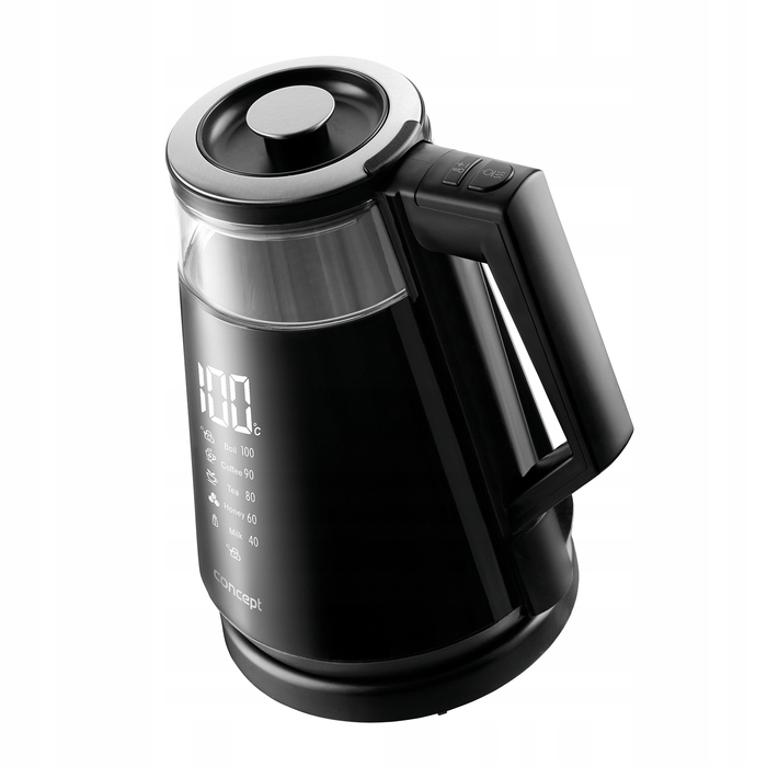 Скляний електрочайник THERMOSENSE Concept RK4170, 1,7 л