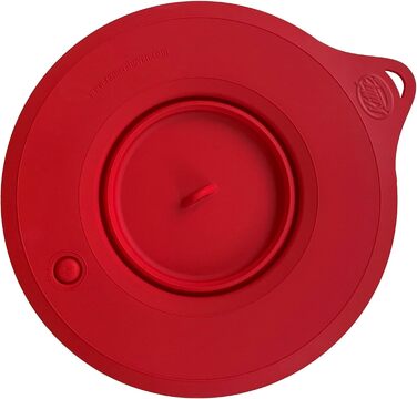 Kitty Professional Silicone Pro-Fresh Seal Lids Covers, compatible with KitchenAid* 6.6 and 6.9 Liter (Ruby Red)