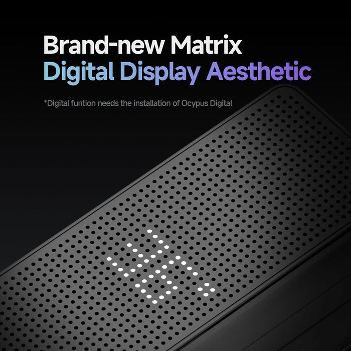 Ocypus Iota A62 BK: Кулер для CPU з цифровим дисплеєм, 6 heatpipes, 2 x 120mm вентилятори, підтримка AMD AM4/AM5, Intel LGA 115X/1200/1700/1851