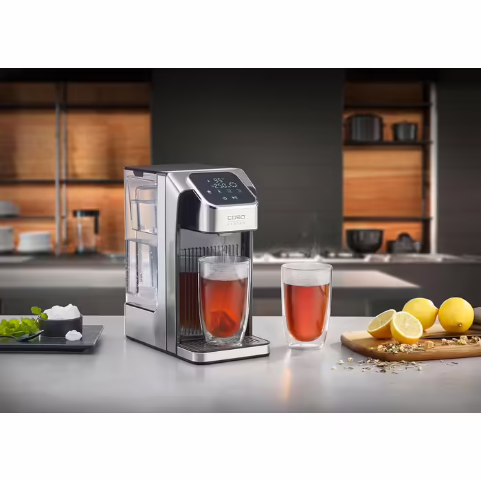 CASO HW 770 Advanced - Hot Water Dispenser, hot water in seconds, 13 temperature levels (40-100°C), memory function, saves up to 50% energy compared to kettles, incl. water filter
