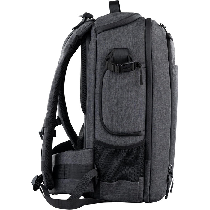 Рюкзак для фототехніки Dörr Prag Pro 20L та Prag Go 16L, водонепроникний, з відділенням для ноутбука 16 дюймів, для дзеркальних/зеркалоподібних камер, гнучкою внутрішньою перегородкою, тримачем для штатива, дронів, міцний та легкий, сірий