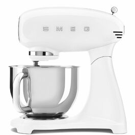 Планетарний міксер Smeg SMF03PKEU, 800 Вт, 10 швидкостей, з набором вінчиків, колір Rose (Білий)