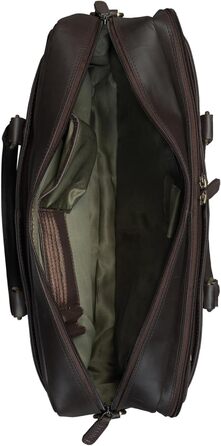 Сумка для ноутбука Leabags Leder Aktentasche чоловіча шкіряна до 16 дюймів, коричнева (M) - ділова сумка, месенджер, портфель