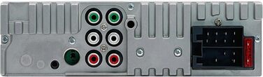 Автомагнітола Blaupunkt BPA 1123 BT 1-DIN, FM-RDS, Bluetooth, USB, Aux, Multicolor, 200 Вт