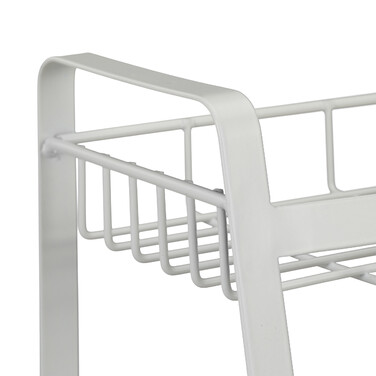 Relaxdays White Spice Rack with 3 Tiers