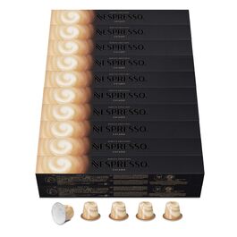 Кава NESPRESSO Original Barista Creations Chiaro: Арабіка середнього обсмаження, 200 капсул | Для капучіно та молочних напоїв | Сумісна з капсульними машинами Nespresso Original