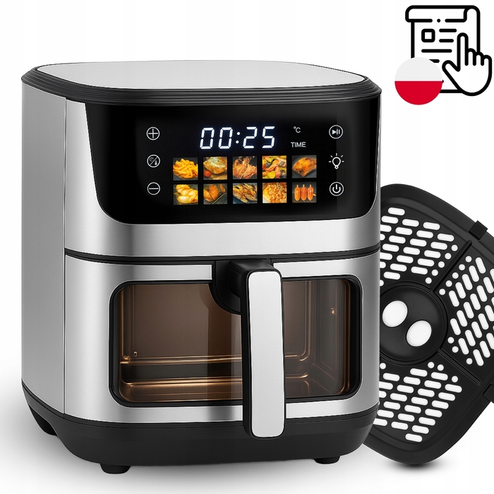 Аерофритюрниця RETOO OR1102-R 1800 Вт, 6,5 л