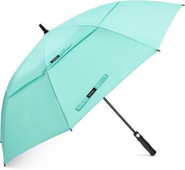 G4Free Парасолька велика, стійка до вітру, автоматична, для чоловіків та жінок, діаметр 157 см (62 дюйми), блакитний колір