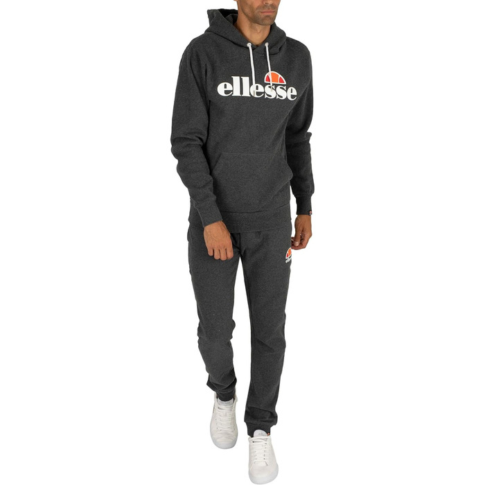 Чоловічий спортивний світшот ellesse Sl Tropfer Oh Dark Grey Marl
