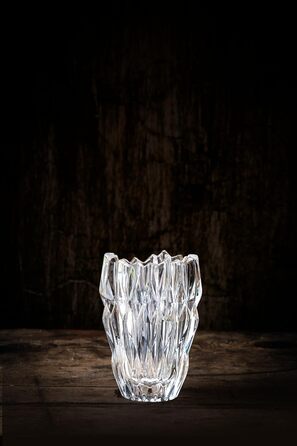 Ваза Nachtmann Quartz з кришталевого скла, 16 см, для квітів, стіл, миття в посудомийній машині