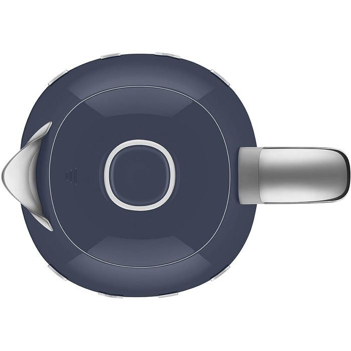 Електричний чайник Smeg KLF03PKEU 1.7L, Navy Blue (Темно-синій), з нержавіючої сталі, антинакипний фільтр, автоматичне відключення