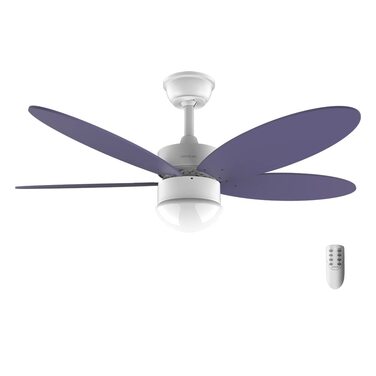 Стельовий вентилятор Cecotec EnergySilence Aero 4260 Purple 42 дюйми з LED підсвіткою та пультом ДУ