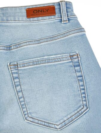 Джинси жіночі Only широкі штанини, Bootcut, середньої посадки, еластичні, блакитний денім (S-XXL, 30-32L)