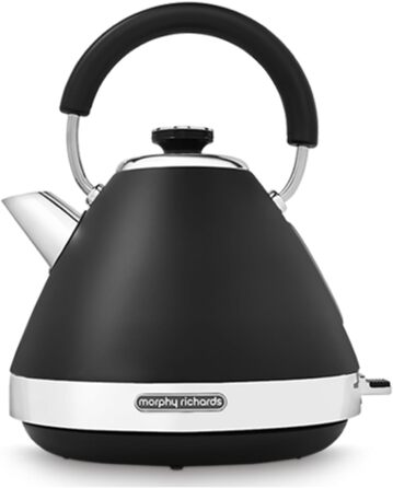 Morphy Richards Venture Pyramid Electric Kettle - Matte Black