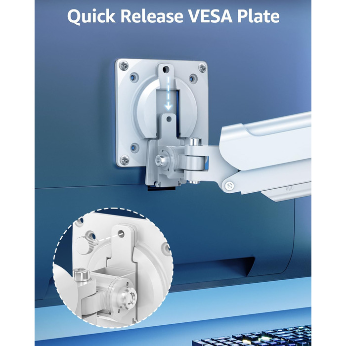 Кріплення для монітора ELIVED EV6011W: регульована підставка для моніторів 13-32