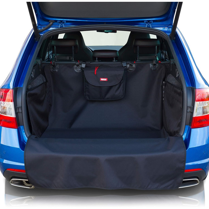 Захист для багажника автомобіля для собак, 200x110 см, універсальний, водовідштовхуючий, з захистом бампера та XXL сумкою на плече