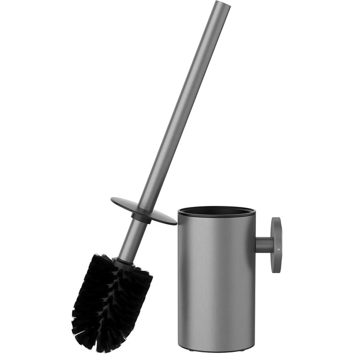 Набір для чищення унітазу з нержавіючої сталі 304, комплект з 2 насадками (круглі сірі)