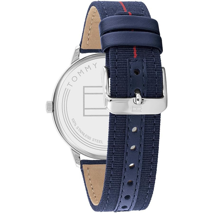 Чоловічий годинник Tommy Hilfiger 1791844 з синім нейлоновим ремінцем - кварцовий