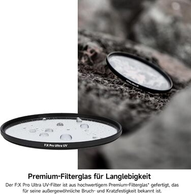 Фільтр Rollei Rundfilter UV 72mm - захисний фільтр з алюмінієвим кільцем, спеціальне покриття (F:X Pro Ultra)