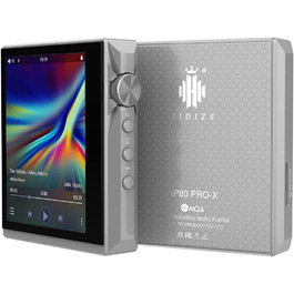 Hidizs AP80 PRO-X: Аудіоплеєр Hi-Res з підтримкою MQA, Bluetooth та двома DAC-чипами ESS9219C (білий)