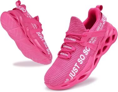 Зручні робочі черевики Furuian для чоловіків та жінок. Легкі, спортивні, дихаючі кросівки зі сталевим підноском, неслизька підошва. Розмір 45 EU, колір рожевий.