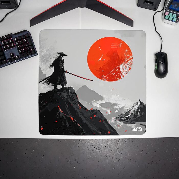 Tilt Premium килимок для миші геймерський XXL 1000x500x4mm | Нековзна підкладка на стіл | Водостійкий мат для робочого столу (50 x 50 см, Path to the Top)