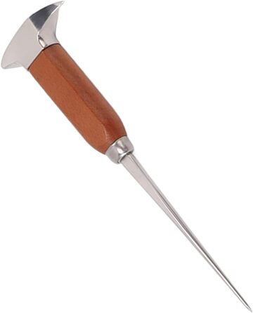 Stainless steel ice picks, ice picks for breaking ice, ice picks with wooden handle, ice breaker tool for bartenders