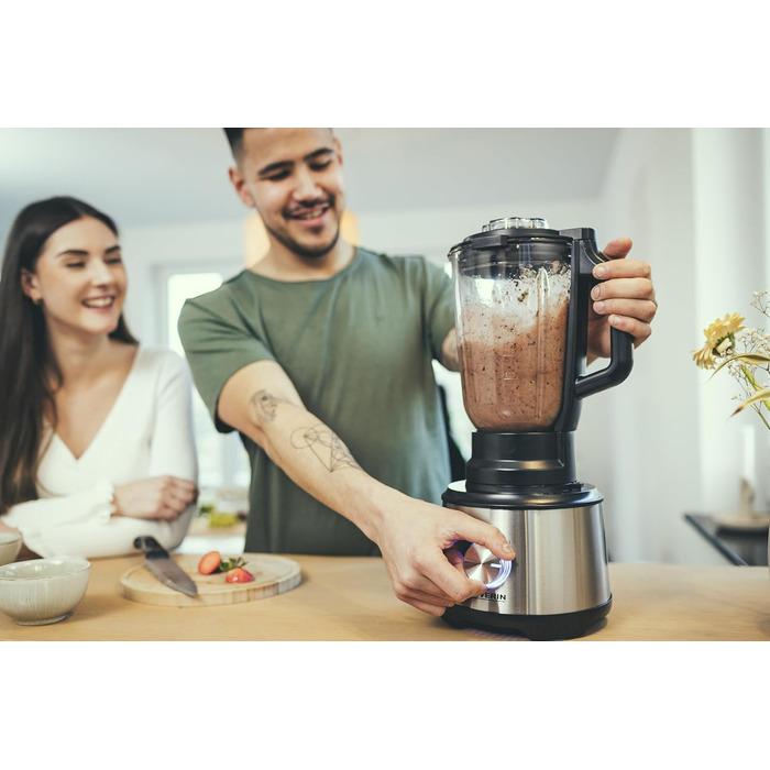 SEVERIN Multifunctional Food Processor for kneading, mixing, grating, shredding, grinding, and more. Food processor with extensive accessories, high-quality multi-grinder, KM 3892 Multifunction: kneading, mixing, grating, shredding, grinding, and more.