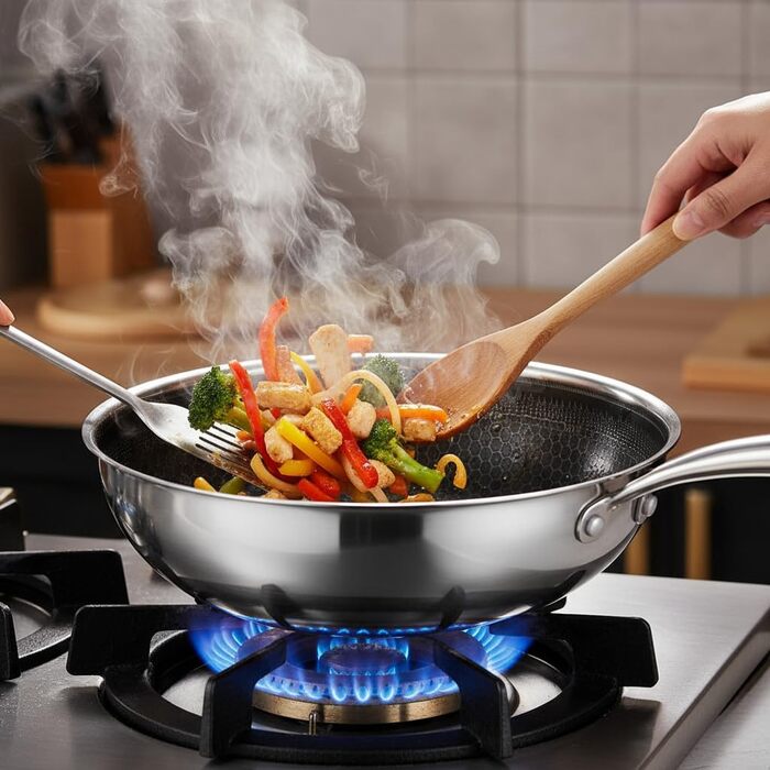 FIXLINE® Сковорода Black Forest 28 см з антипригарним покриттям без PTFE, для всіх типів плит (включно з індукцією), сумісна з духовкою до 230°C, легке очищення, ідеальна ідея для подарунка