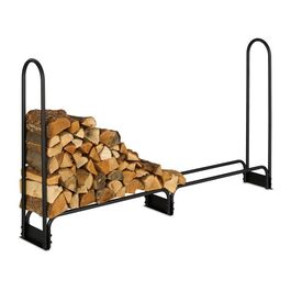 Relaxdays Metal Firewood Rack, 201 cm