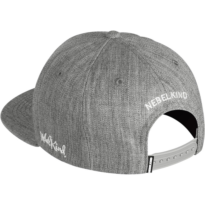 Кепка Nebelkind Snapback Berlin сіра, унісекс, регульована, висока якість, streetwear стиль