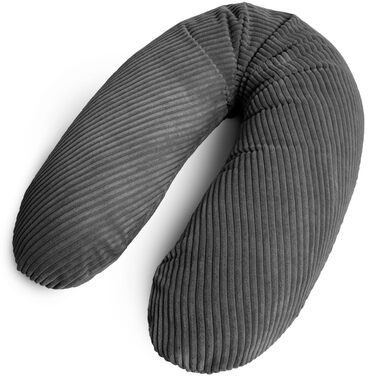 Подушка для годування Amilian Stillkissen XXL 170 см - для вагітних та годуючих матерів - подушка для сну з підголівником та знімним чохлом