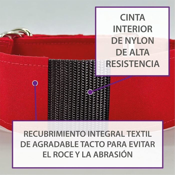 Нашийник для собак Galguita Amelie з принтом черепа, 4 см, розмір M (30-39 см), для собак Мартінгейл