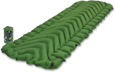 Klymit Static V Sleeping Pad (Green) - Lightweight Camping Mat