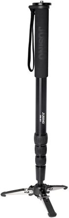 Монопод JUSINO з від'ємною ніжкою/стійкою, швидкозатискачами, висота до 170 см, вантажопідйомність 12 кг, VM-324