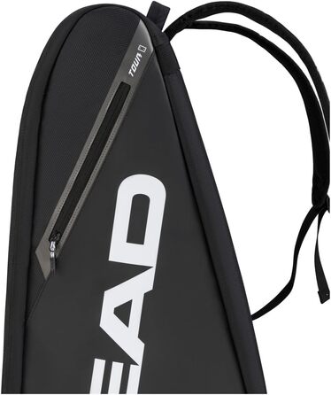 Сумка для ракет HEAD Tour Racquet Bag XL чорного та білого кольорів