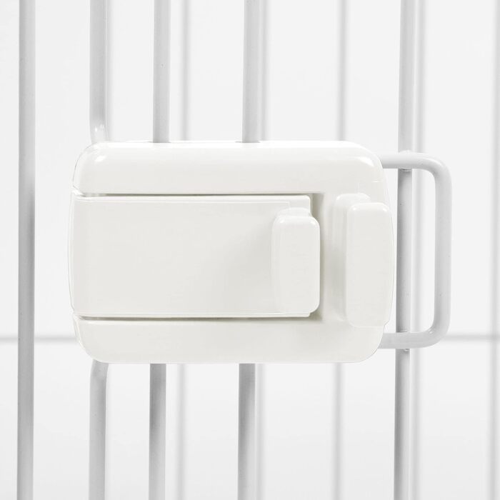 Забіг для цуценят Iris Ohyama з дверцятами та знімним дахом, 60 см, білий. Забіг для котів, переноска для собак, для вулиці та дому. Підходить для цуценят, середнього розміру. Модель CLS-1130