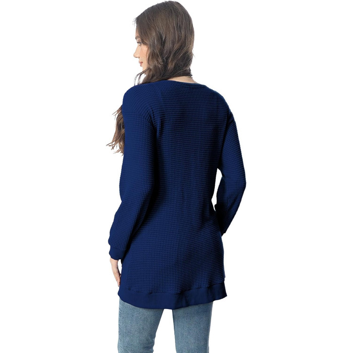 Кардиган чоловічий Daen Langar з відкритим передом, темно-синій (3XL)