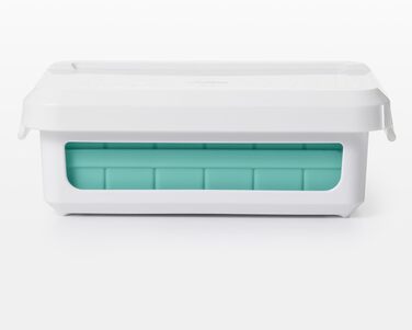 Силіконова форма для льоду OXO Good Grips з кришкою, маленькі кубики, герметична