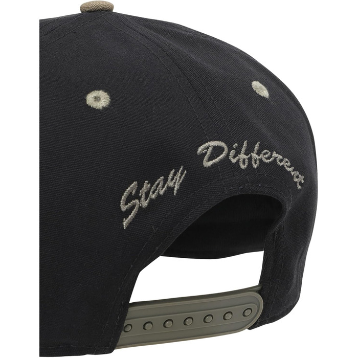 Кепка IFIEDaily Unisex Snapback Daily Contra з органічної бавовни, чорно-оливковий колір