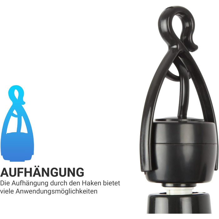 Стелянний вентилятор Bestlivings з кабелем 5м, Ø40 см, білий, з вимикачем, 220V, 5W